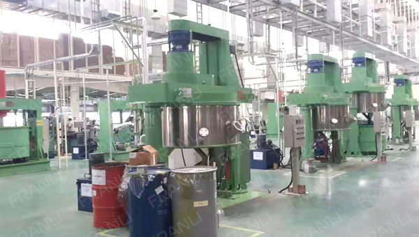 Double planetary mixer manufacturing workshop