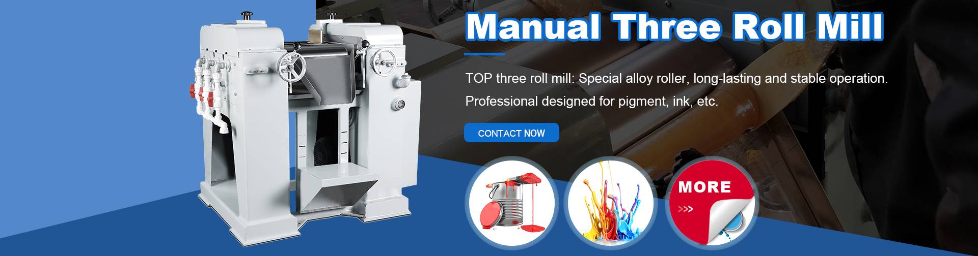 triple roll mill