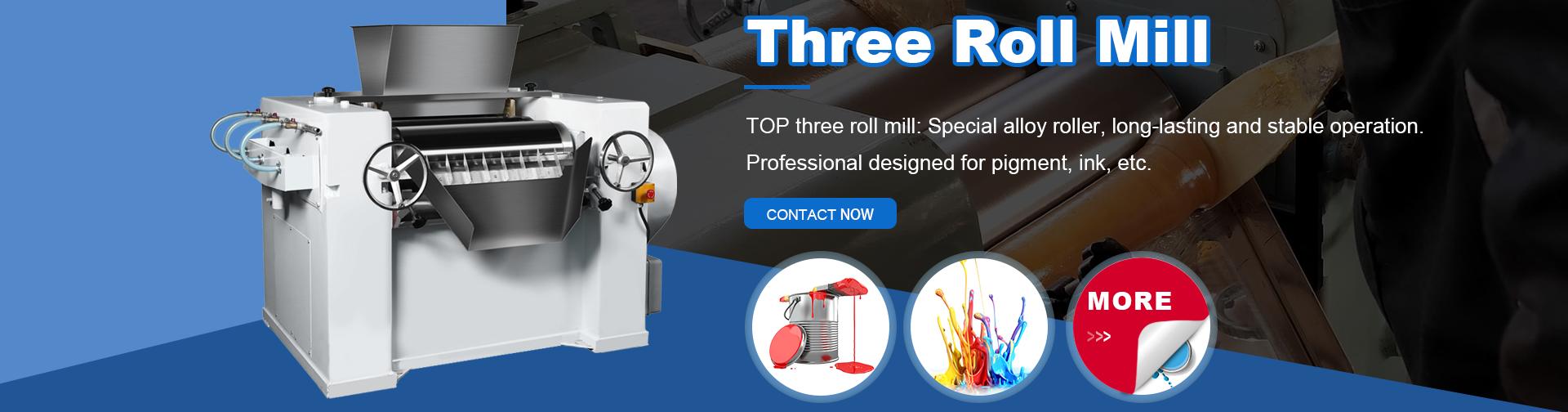 triple roll mill for sale